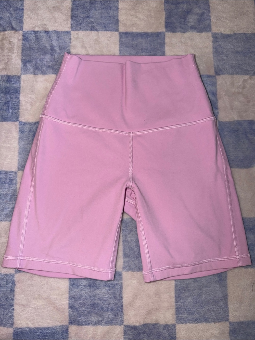 Lululemon athletica High-Rise Pink Bike Shorts
